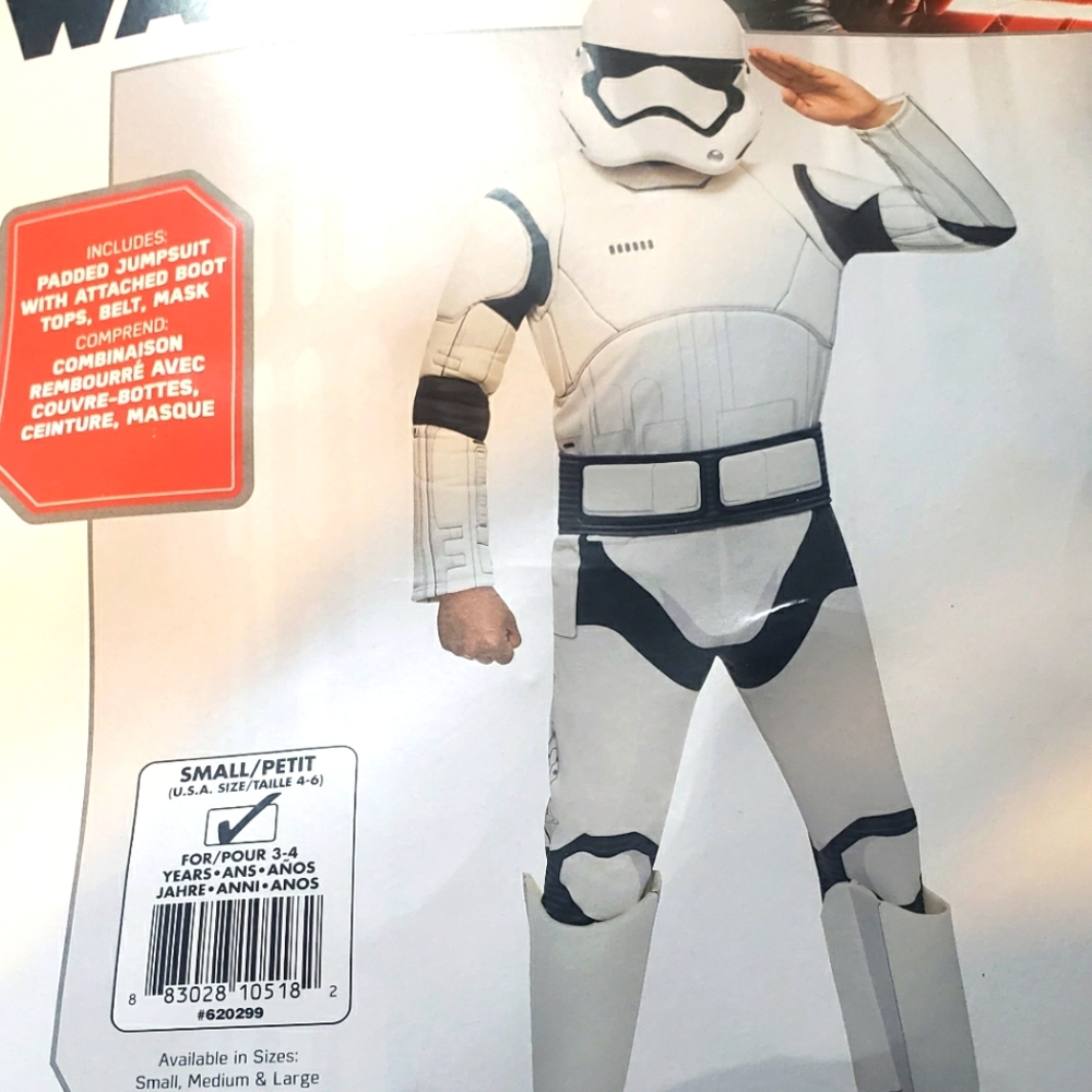 BOY'S STORM TROOPER COSTUME